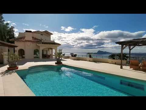 Villa con maravillosas vistas en Altea Hills Video