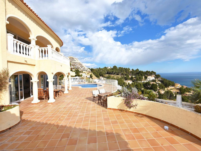 Impresionante villa en las colinas de Altea