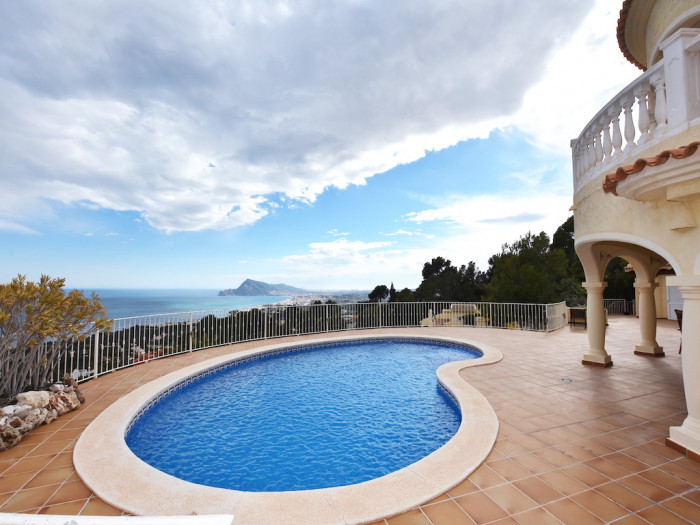 Impresionante villa en las colinas de Altea