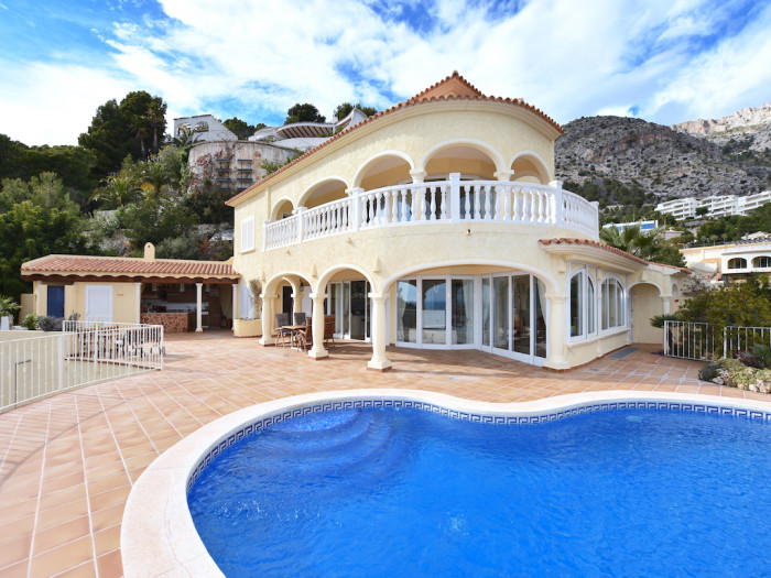 Impresionante villa en las colinas de Altea