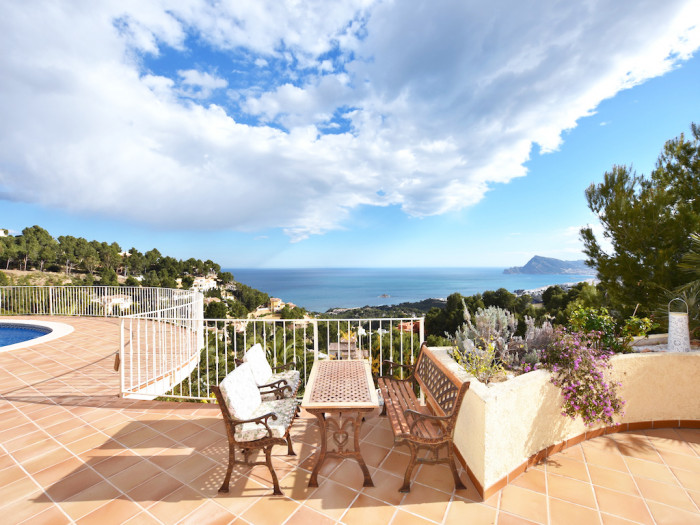 Impresionante villa en las colinas de Altea