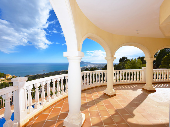 Impresionante villa en las colinas de Altea