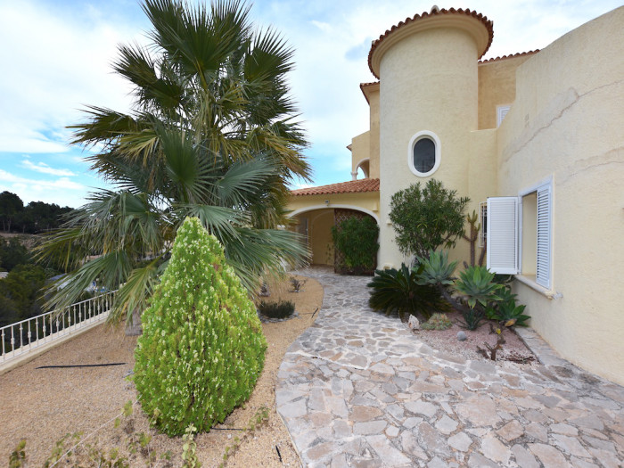 Impresionante villa en las colinas de Altea