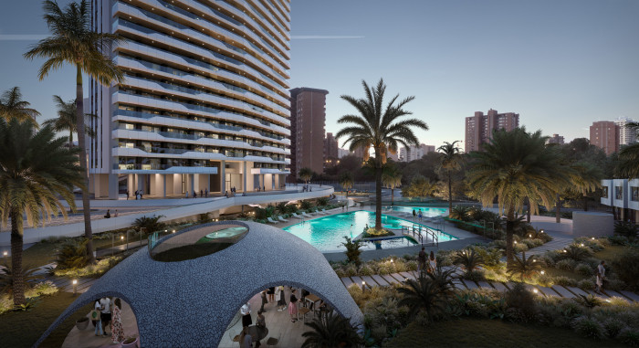 Apartamentos nuevos en Benidorm
