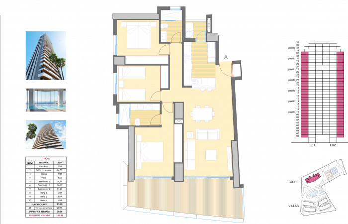 Apartamentos nuevos en Benidorm