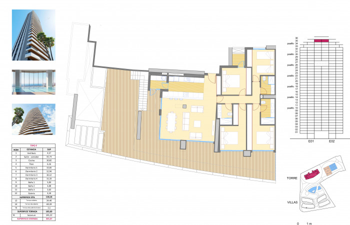 Apartamentos nuevos en Benidorm