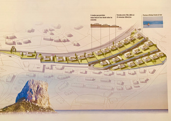 Элитный комплекс вилл с видом на море и Calpe