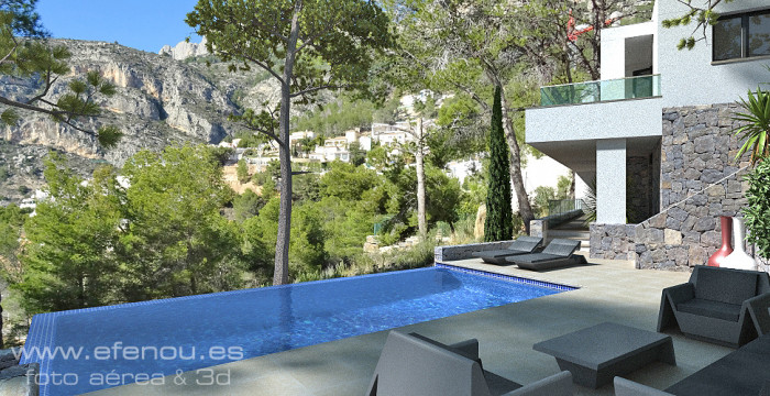 Moderna villa en Altea Hills