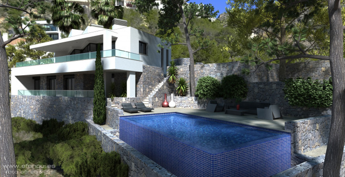 Moderna villa en Altea Hills