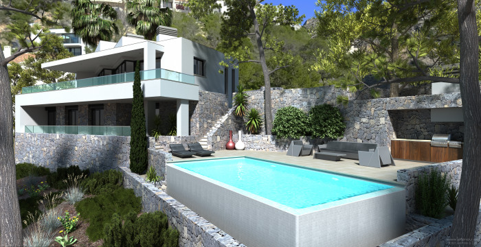 Moderna villa en Altea Hills