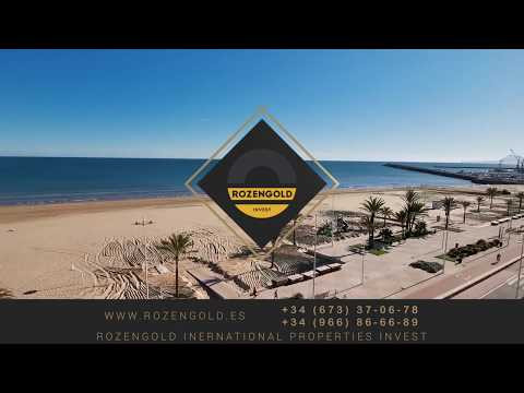 Apartamento en Gandia, primera línea Video
